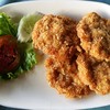ทอดมันกุ้ง ย้ำกุ้งเน้นๆไม่ได้สับละเอียดยักแป้งนะคะ กุ้งจริงจัง