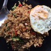 ข้าวผัดกระเพราขาหมูแบบคลุก
