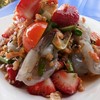 ตำกุ้งสดสตอเบอรี่