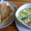 โรตีกรอบแกงเขียวหวาน
