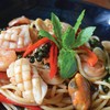 SPAGHETTI WITH SPICY MIXED SEAFOOD SPAGHETTI WITH SPICY MIXED SEAFOOD