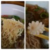 เส้นนุ่มแต่ขาดความหอม หมึกกล้วยนุ่มอร่อยดี