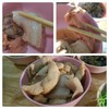 หมูสามชั้นและเนื้อหมักพอใช้ได้ ปลาดอลลี่อร่อย