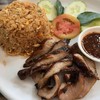 ข้าวผัดคอหมูย่าง