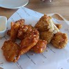 ไก่ทอดค่าเราสั่งซอสเกาหลีกับซอสน้ำผึ้ง 10ชิ้น 199 อิ่มแปล้คะ