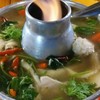 หม้อไฟต้มยำปลาคัง 160 ฿