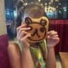 พนักงานทำรูปหมีให้ น่ารักดี