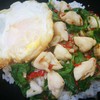ข้าวกระเพราปูไข่ดาว ข้าวกระเพราปูไข่ดาว