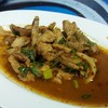 น้ำตกหมู(30.-) หอมข้าวคั่วและหมูติดมันนี่มันดีย์มาก
