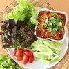 น้ำพริกอ่อง ผักสดปลอดสาร น้ำพริกอ่อง ผักสดปลอดสาร