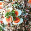 ยำไข่ต้มทรงเครื่อง