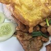 หมูทอดกระเทียม+ไข่เจียว หมูทอดกระเทียม+ไข่เจียว