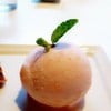 ไอศครีมลิ้นจี่เชอร์เบทเปรี้ยวอมหวานสดชื่น