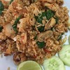 ข้าวผัดต้มยำหมูกรอบ ข้าวผัดต้มยำหมูกรอบ