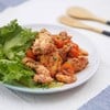 หน้าใสอมชมพูไปกับอกไก่ผัดมะเขือเทศ 