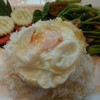 ข้าวคะน้าปลาสลิด