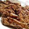 สเต็กหมูสันนอกซอสพริกไทยดำ