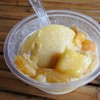 mango pudding หมดไปครึ่งถ้วย