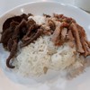 ข้าวหมูทอดตับทอด  35 บาท 