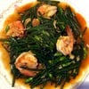 ผัดดอกไม้กวาดกุ้งสด