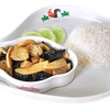 ข้าวเห็ดสามอย่างผัดน้ำมันหอย ข้าวเห็ดสามอย่างผัดน้ำมันหอย