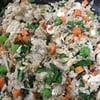 ข้าวไรซ์เบอร์รี่ผัดผักรวมกุ้งสด หมู (1 ขวบ+)