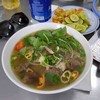 เฝอเนื้อวัวตุ๋นนุ่มกำลังดี น้ำซุปหอมหวาน