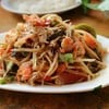 ส้มตำปูปลาร้าอร่อย เป็นทีเด็ดของร้าน