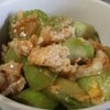 บวบผัดไข่