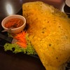 The Crispy “pancake” Is Infused With The Smells Of Scallion And Turmeric