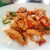 ที่นี่มีกระเพราเป็ด และ กระเพราเป็ดย่าง ควรกินทั้งสองแบบเลย อร่อย เป็ดร้อนมาก
