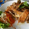 รสชาติที่เคลือบรอบกั้ง เค็มกำลังดี กระเทียม ไม่ค่อยแห้งเท่าไร กั้งสดแน่นอน