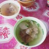 น้าซุปโครงไก่ ให้กระดูกมาเยอะดีค่ะ