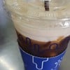 กาแฟสกัดเย็น ผสม ไซรัปมะม่วง