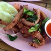 หมูทอดแดดเดียว ไม่แข็ง ไม่เหนียว รสดี