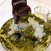 ข้างในใส่ไอติม Green Tea Chocolate Chunk อร่อย