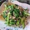 คะน้าหมูสับ