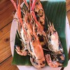 กุ้งเผา ก. ก. ละ 450 บาท