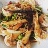 ยำถั่วพลูกุ้งสด