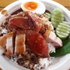 ข้าวหมูแดงธรรมดา 50 บาท