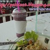 เครื่องดื่มขอ smoothie บลูเบอรี่