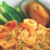 บะหมี่ต้มยำแห้งทะเล บะหมี่ต้มยำแห้งทะเล