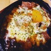 ข้าวหน้าเนื้อวัว ราด cheese บนกระทะร้อน จนละลายกลายเป็น Lava แสนอร่อย