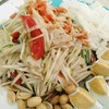 ตำไทยหมูยอไข่เค็ม