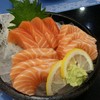 salmon sashimi 2set