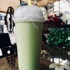 Green Tea Frappe. (ราคา 45 บาท)