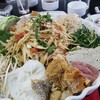 ตำถาด ข.(ไข่เค็ม) ม.(หมูกรอบ) ป.(ปลาสลิด) อร่อยๆ
