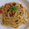 Lunch Set Menu [129.-] - Spaghetti Olive Oil & Chili with Bacon