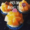 Melon short tart Melon short tart