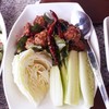 3 ดาว เมนูที่ทางร้านแนะนำ แต่ไม่ค่อยเด็ด ถ้าบอกเป็นหมูทอดให้มากกว่านี้